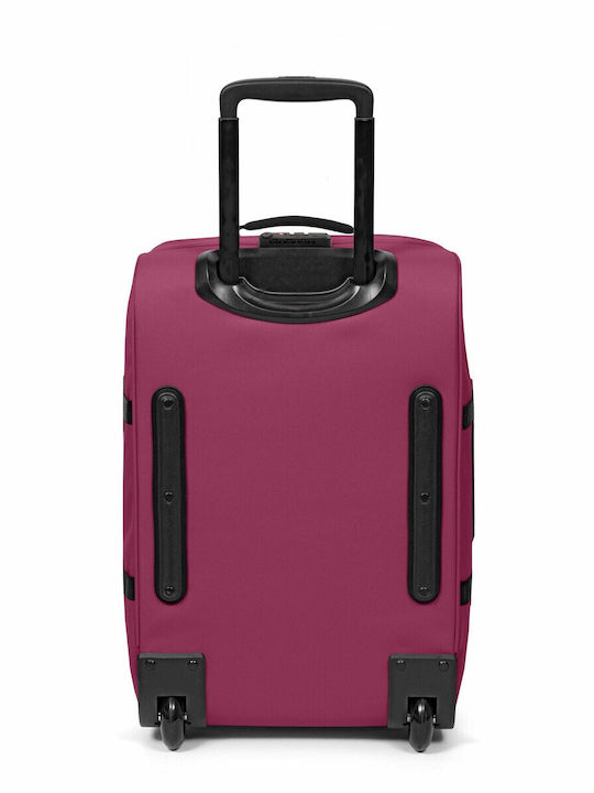 Eastpak Tranverz S Cabin Suitcase Wine Burgundy With 4 Wheels Height 51cm