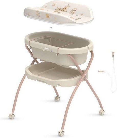 Neno Baby Bath-Changing Table Beige