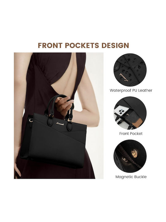 Set Women's Bag Tote Handbag Black