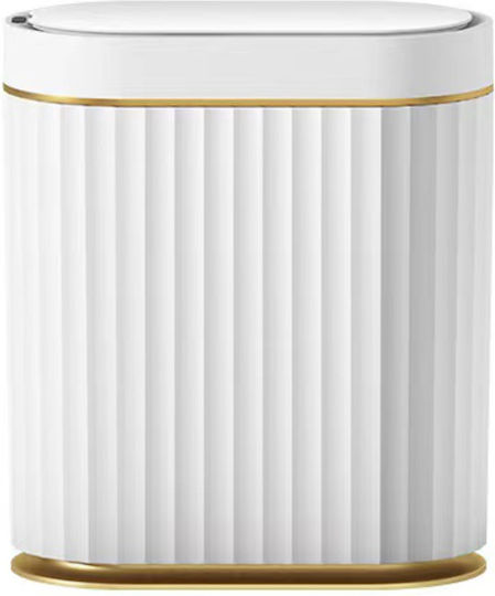 Home Use Kunststoff Badezimmer Mülleimer 7Es Weiß