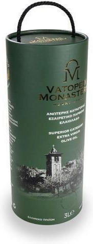Premium Extra Virgin Olive Oil Holy Great Monastery Vatopedi Mount Athos 3 L Authentic Vatopedi Monastery Product