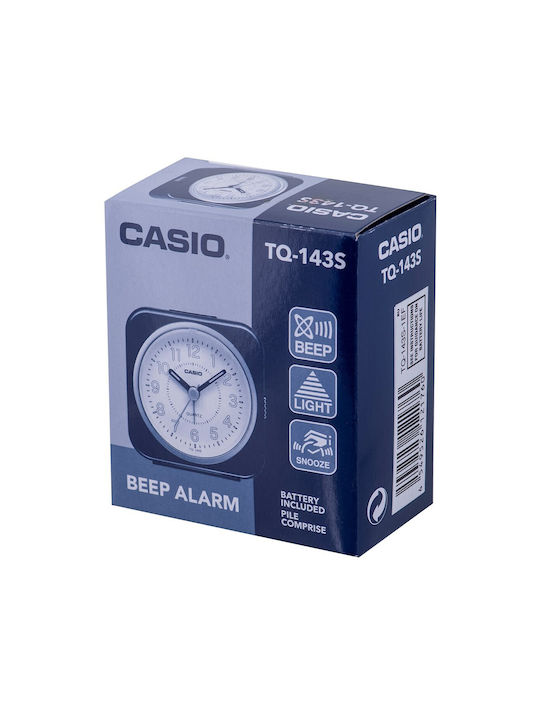 Casio Настолен Часовник с Будилник TQ-143S-2EF