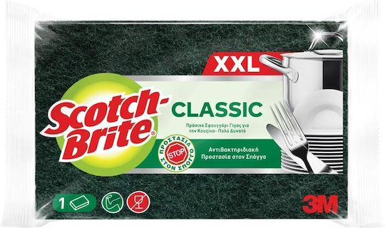 Scotch Brite Kitchen Sponge for Dishes Green Large Classic