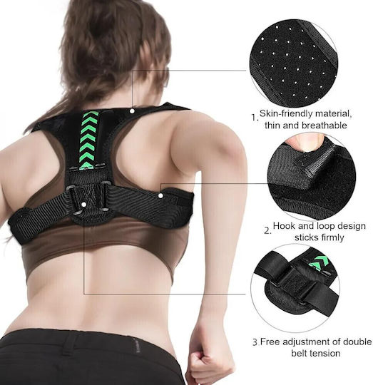 Back Splint in Black Colour 1OMO60