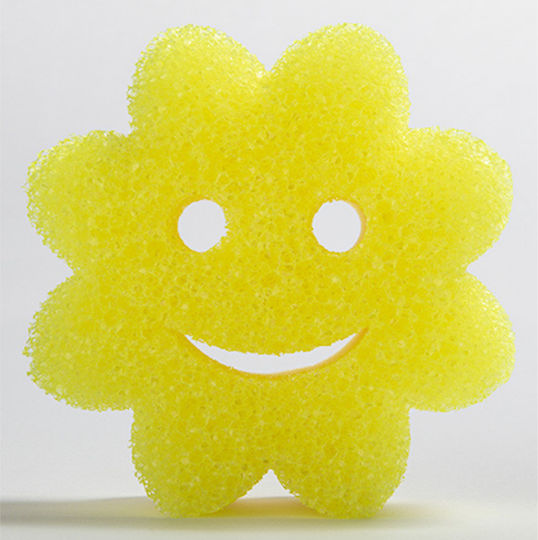 Scrub Daddy Scrub Mommy Σφουγγάρι Πιάτων Κίτρινο