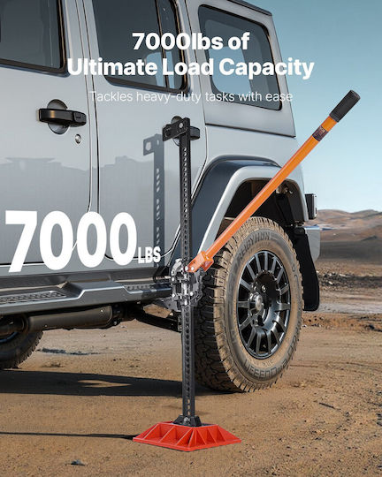 Vevor Hand Operated Jack for Weight Capacity up to 3.18 Tons