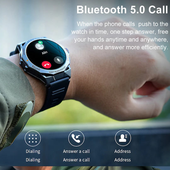 Microwear K62 Smartwatch with Heart Rate Monitor (K62 Orange)