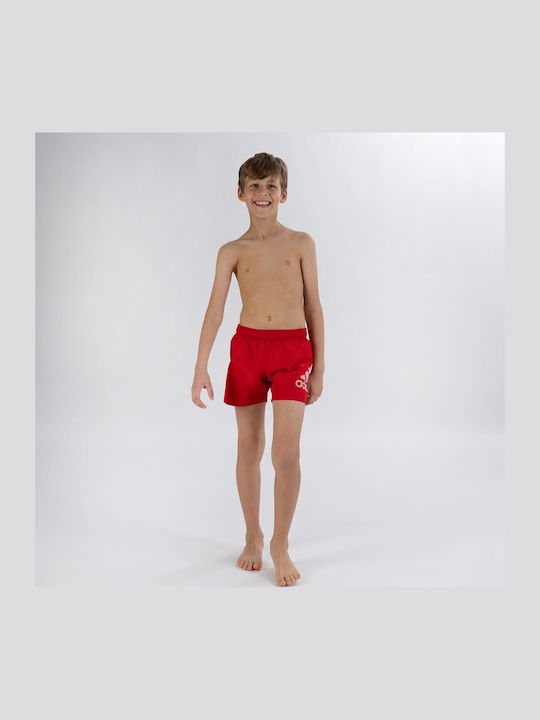 adidas Costum de baie pentru copii Pantaloni scurți de înot Roșu