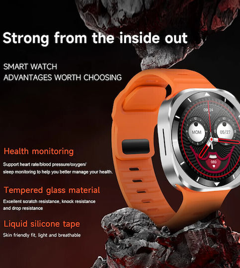 Microwear F7 Smartwatch (Schwarz)