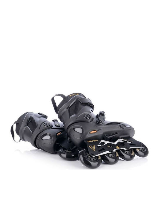 Tempish Viber Inline Αυξομειούμενα Rollers Μαύρα Ενηλίκων