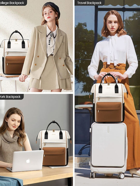 Lovevook Waterproof Backpack Backpack for 15.6" Laptop Brown MB2146