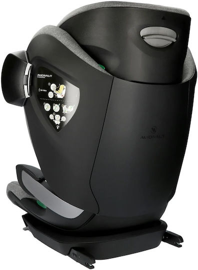 Avionaut Maxspace Scaun Auto pentru Copii High-back Booster i-Size cu Isofix Gri 15-50 kg