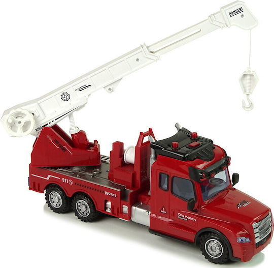 Lean Toys Ferngesteuertes Feuerwehrfahrzeug Rot