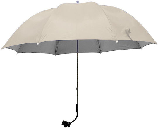 Campus Folding Beach Chair Umbrella Diameter 1.2m Ecru