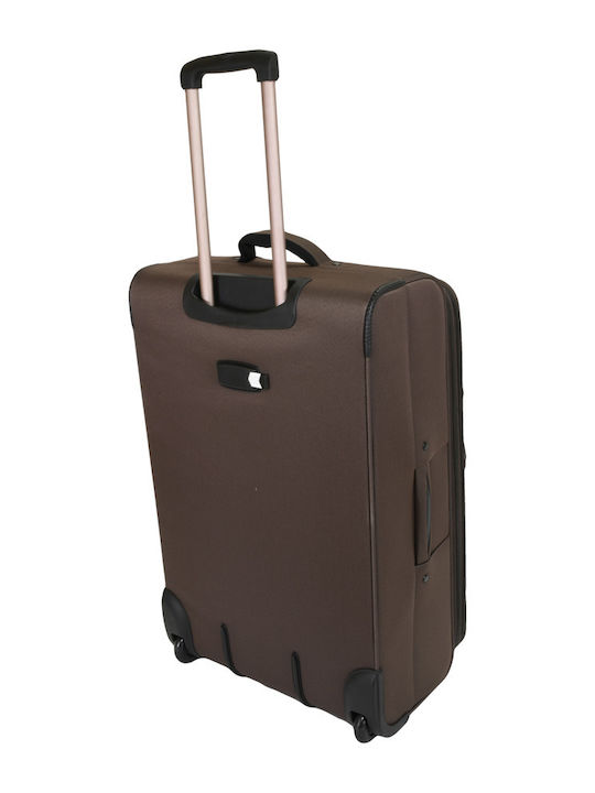 Diplomat Valiză de Călătorie Mare Maro cu 2 roți Înălțime 73cm ZC610