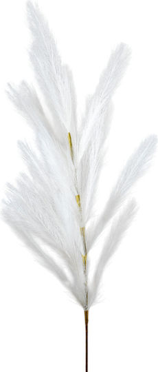 Τεχνητό Διακοσμητικό Κλαδί Pampas grass Λευκό Zen Collection Τεχνητό Διακοσμητικό Κλαδί Pampas grass Λευκό Zen Collection