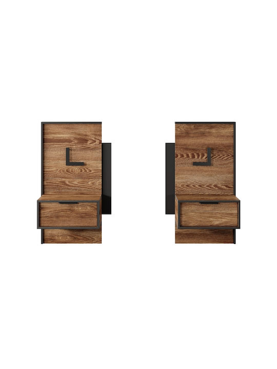 Σετ Комплект Спалня Chestnut + Anthracite 160x200бр 4бр
