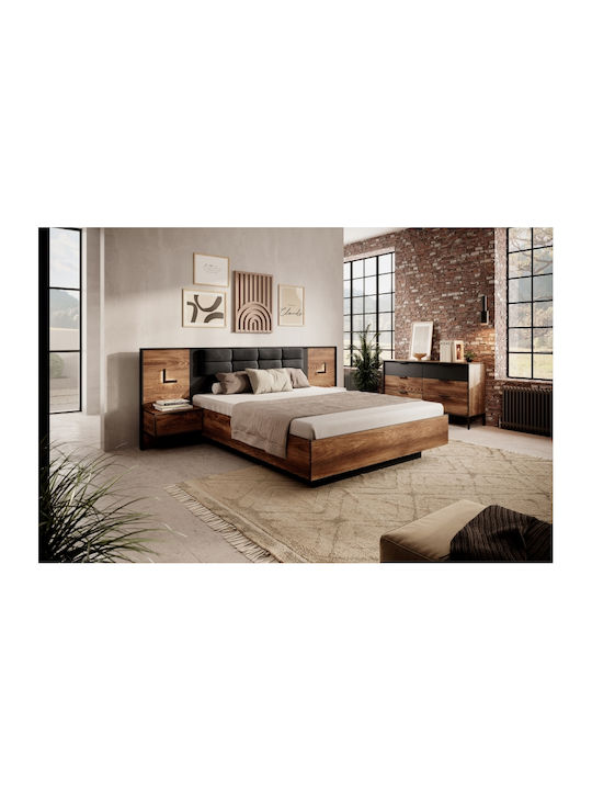 Σετ Комплект Спалня Chestnut + Anthracite 160x200бр 4бр
