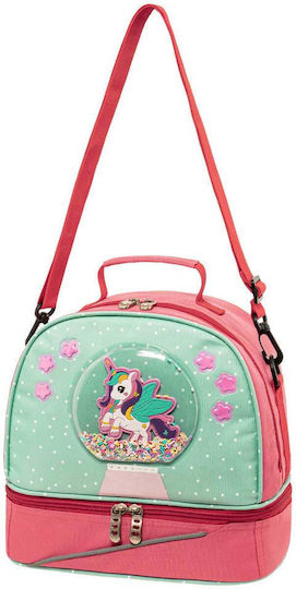 Polo Kid's Fun School Insulated Hand Lunch Bag 6lt Multicolour Unicorns 26 x 15 x 24cm