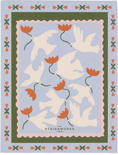 Designworks Notebook A5 96 Sheets Ruled A Dopo Flower JB68 1003 EU