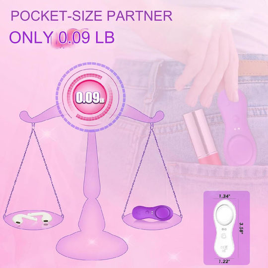 Mini Vibrator für Paare mit Fernbedienung