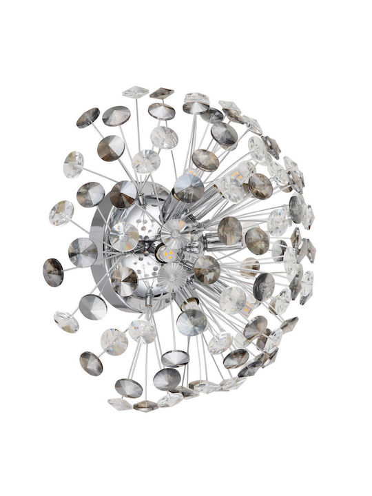 Globo Lighting Φωτιστικό Τοίχου Διάφανο