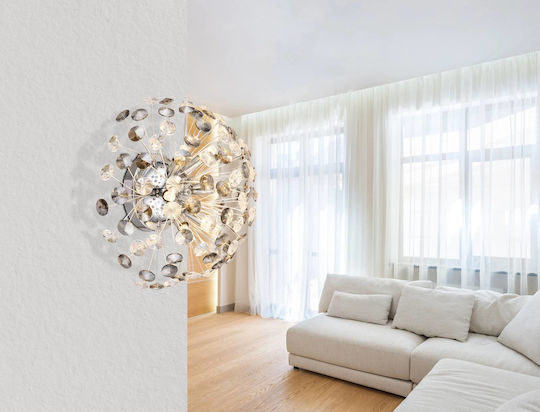 Globo Lighting Светлина за стена с Цокъл G9 Прозрачен 40 см