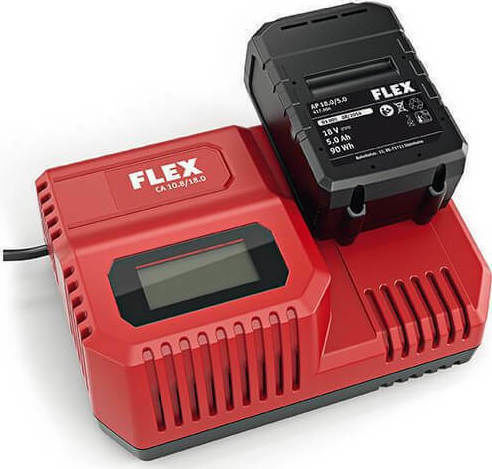 Flex L 125 18.0-EC 5.0 Grinder 125mm Battery Brushless with Speed Control 1x5Ah