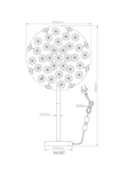 Globo Lighting Διακοσμητικό Φωτιστικό G9