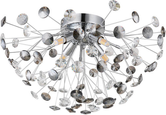 Globo Lighting Luminiță De Tavan Montată Transparentă Cu Bază De Bec G9