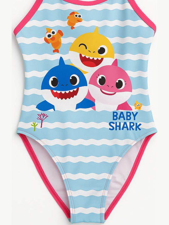 Disney Baby Shark Детски Бански Една част Многоцветен