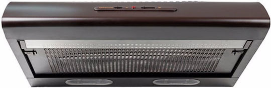 Davoline Olympia 2.0 260 Freestanding Vent Hood 60cm Brown
