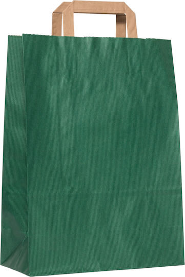 Pungă De Hârtie Plată Verde Cipres 18x8x24 600 Bucăți