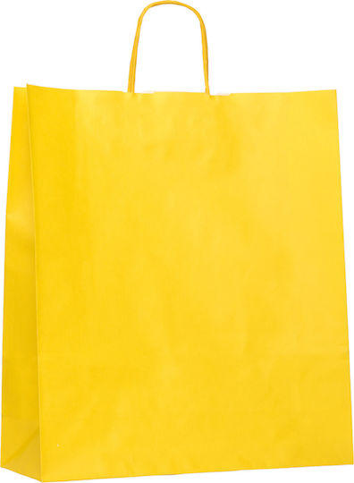 Paper Bag Yellow Twisted Premium 36x12x41 200pcs