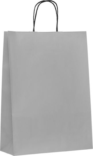Paper Bag Gray Twisted Premium 36x12x41 200pcs