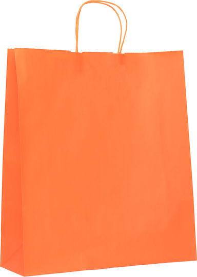 Paper Bag Orange Twisted Premium 45x15x49 200pcs