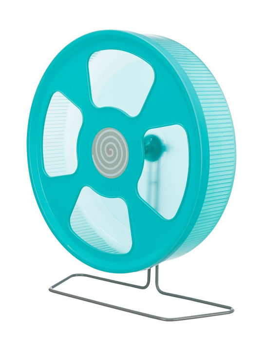 Trixie Exercise Wheel Rodent Toy Wheel Rodent Wheel 28cm. Coral