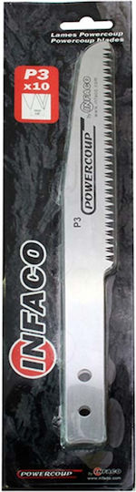 Set of 10 Spare Blades Scp3 3mm Pruning Saw Blade Head Sc160 Infaco Electrocoup Scp3