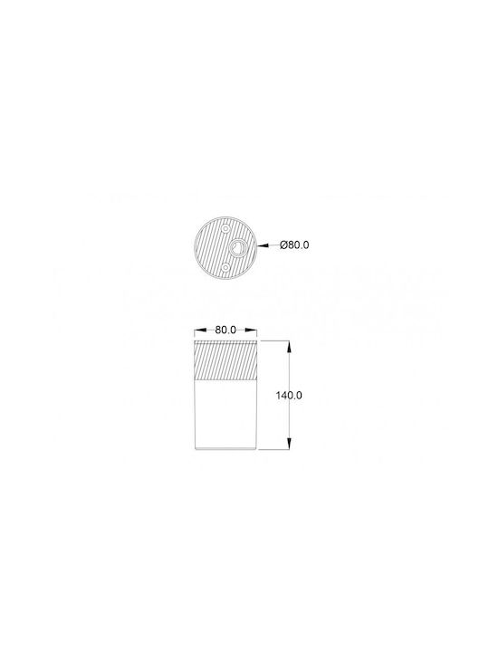 Willis H14 Aluminum Ceiling Light Maytoni O418cl-01b Black