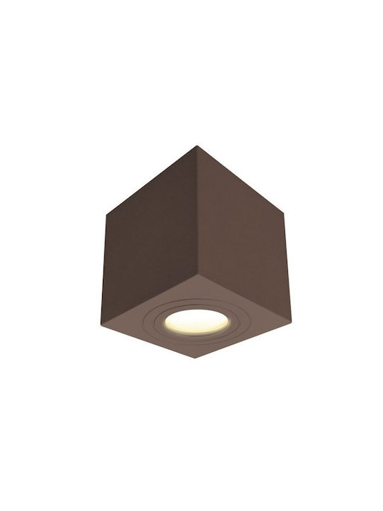 Spot Lampă de Tavan pentru Exterior Almeria Aluminiu H9,5 Φ9 Bot Lighting Almeria Gri