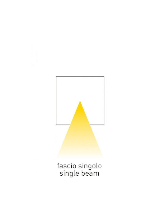 Spot Lampă de Tavan pentru Exterior Almeria Aluminiu H9,5 Φ9 Bot Lighting Almeria Gri