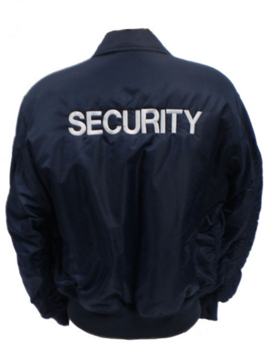 Flight Jacket Security Blue