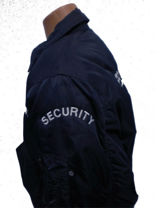 Flight Jacket Security Blue