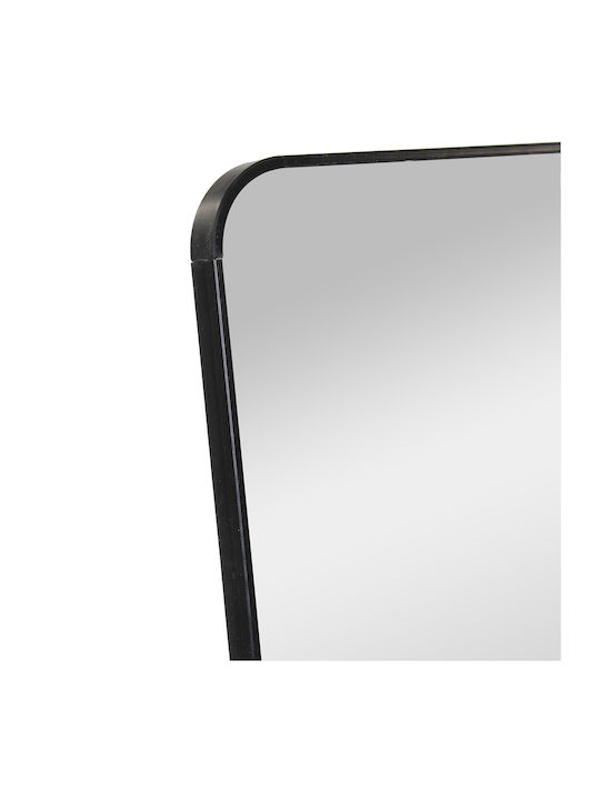 Keskor Floor Mirror With Black Aluminum Frame 146x36cm