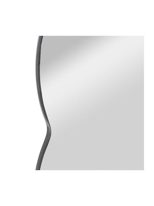 Keskor Asymmetric Floor Mirror With Gray Wooden Frame 150x39cm