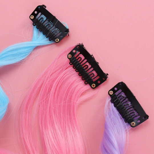 Extensie Curly Cu Clip Preț Tuftă Fucsia