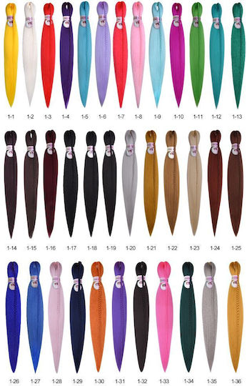 Extensii De Păr Cocktail Hair Rastă 28" 85gr Nr 1-8 Roz Deschis