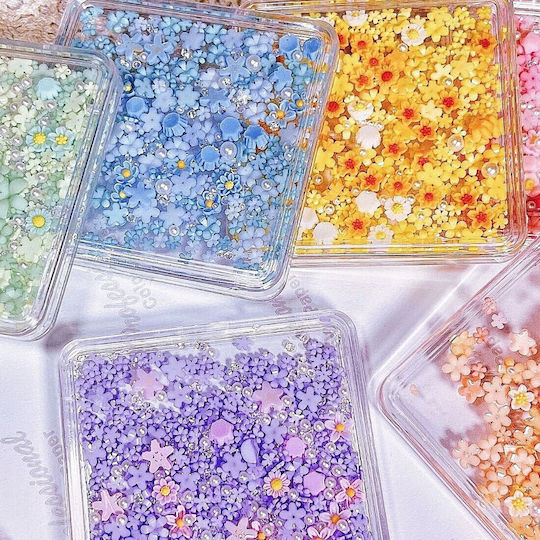 Декорация На Нокти Nail Art Flowers Перли 10