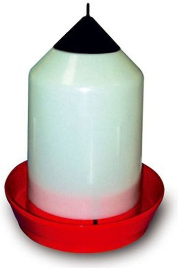 Ktiniatrikos Kyklos Plastic Alimentator de apă pentru păsări cu Capacitate 13lt 43cm.