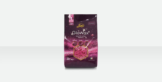 Italwax Glowax Cherry Pink Film Wax Face 400g